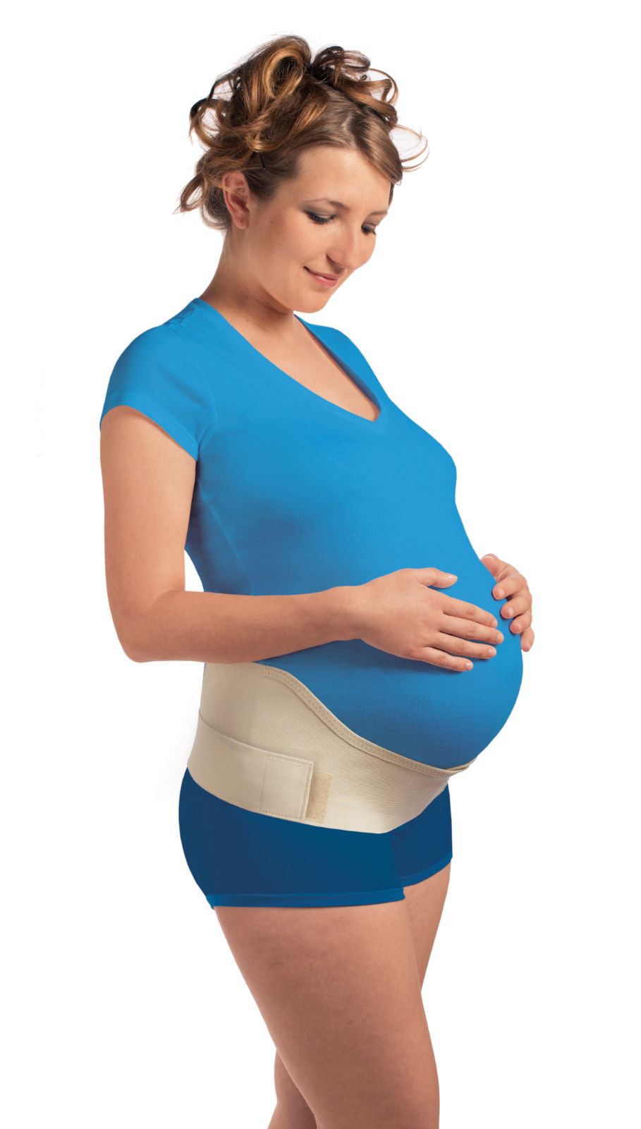 Бандаж эластичный для беременных Польза Модель 0307 развивающая игрушка hti эластичный шарик