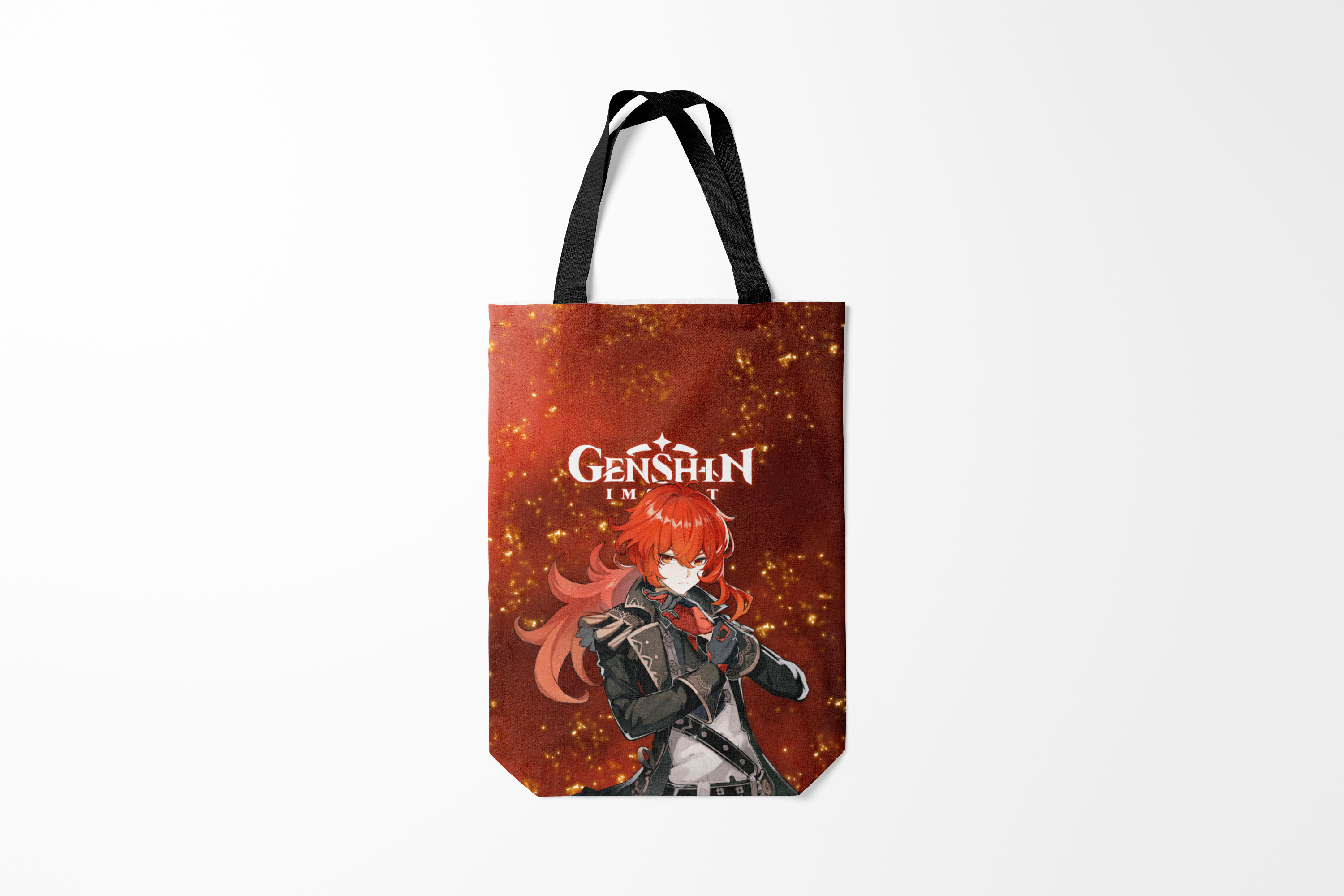 

Сумка шoппер унисекс Burnettie Genshin Impact ДИЛЮК ИЗ МОНДШТАДТА,, Genshin Impact ДИЛЮК ИЗ МОНДШТАДТА