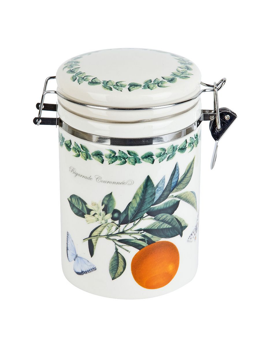 

Банка для сыпучих продуктов Dolomite Fruit Garden 15х10х16см 800мл