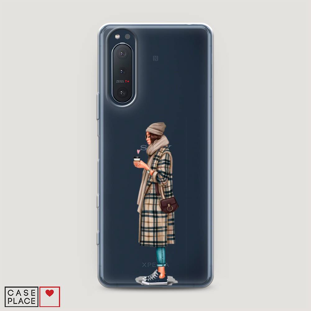 

Чехол на Sony Xperia 5 II "Утренний кофе", Коричневый;бежевый, 54750-6
