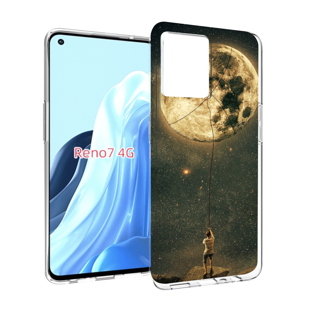 

Чехол MyPads Луна-светит для OPPO RENO 7 4G, Прозрачный, Tocco