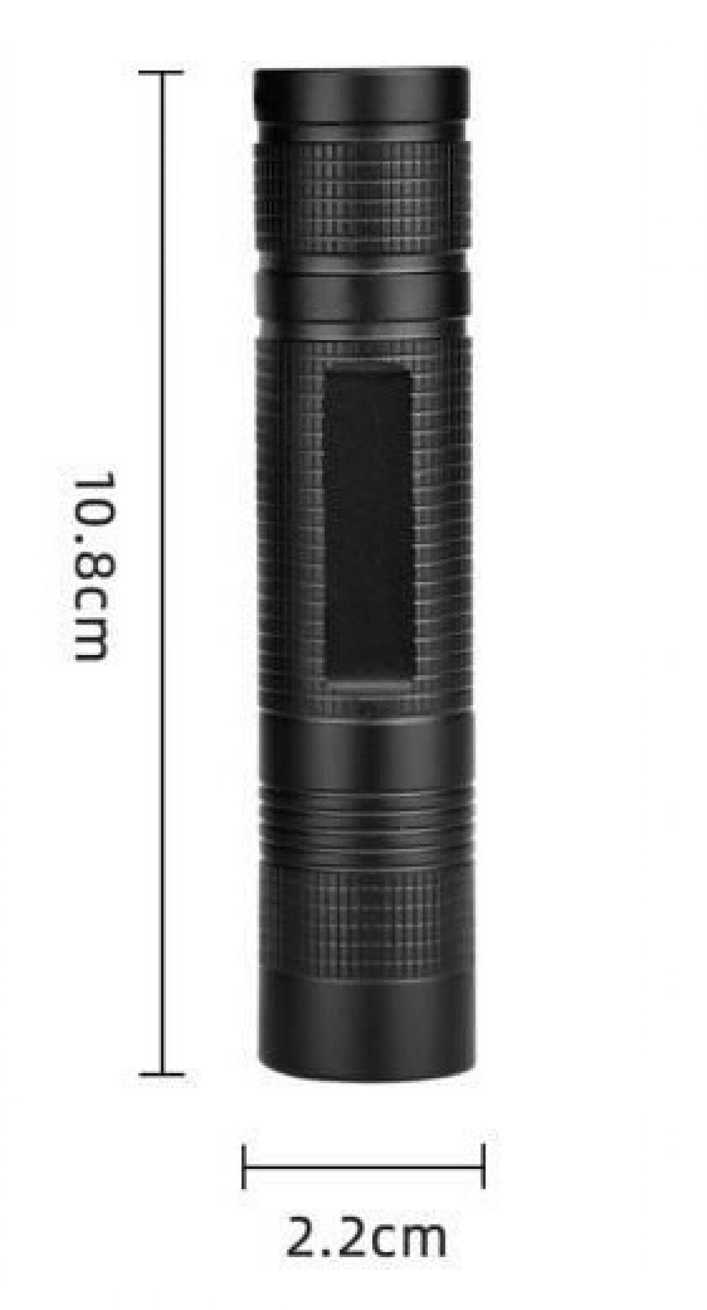 

Ручной фонарь YYC-541, с кейсом, Черный