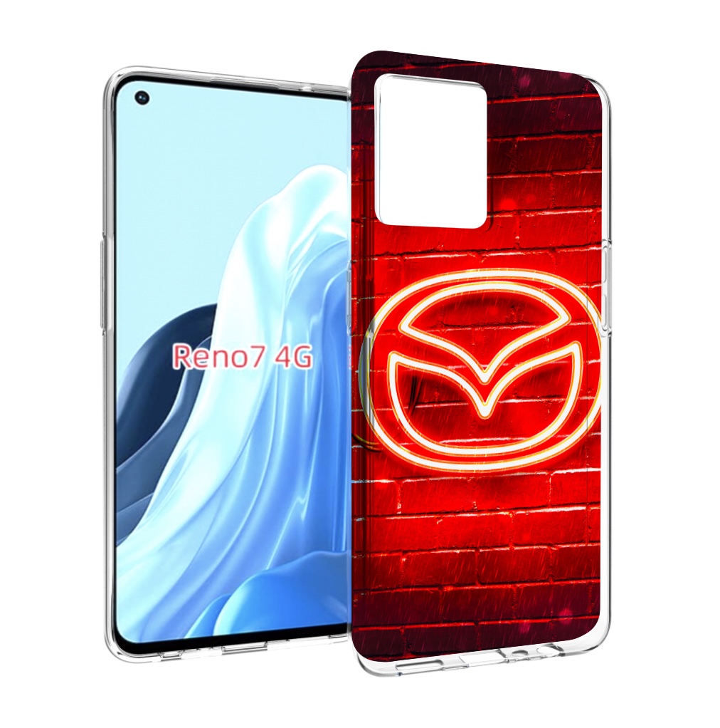 

Чехол MyPads Мазда для OPPO RENO 7 4G, Прозрачный, Tocco