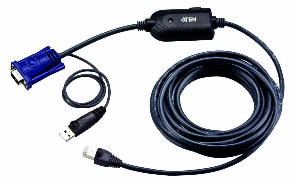 

Переходник Aten USB - HDMI/VGA KA7970 Black, Черный, KA7970