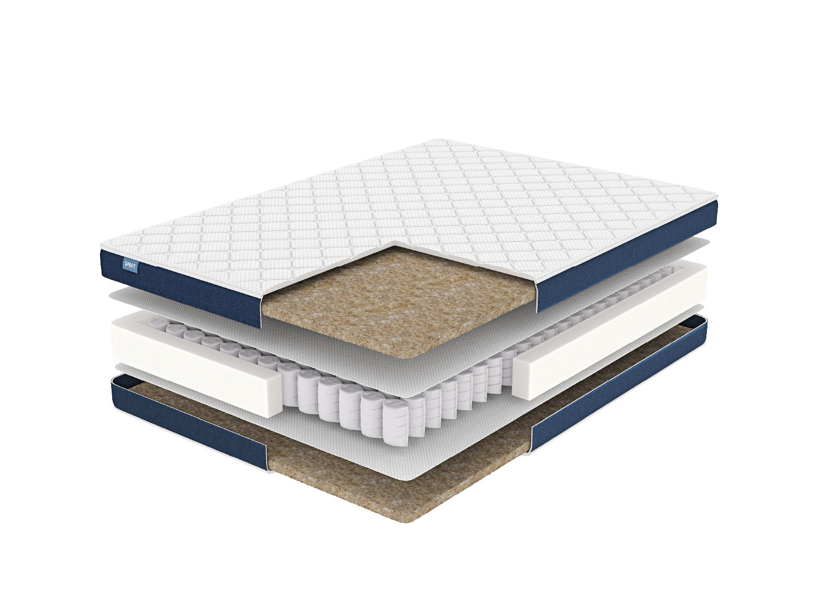 

Матрас Dimax Практик Бикокос 500 155x220, Практик Бикокос 500