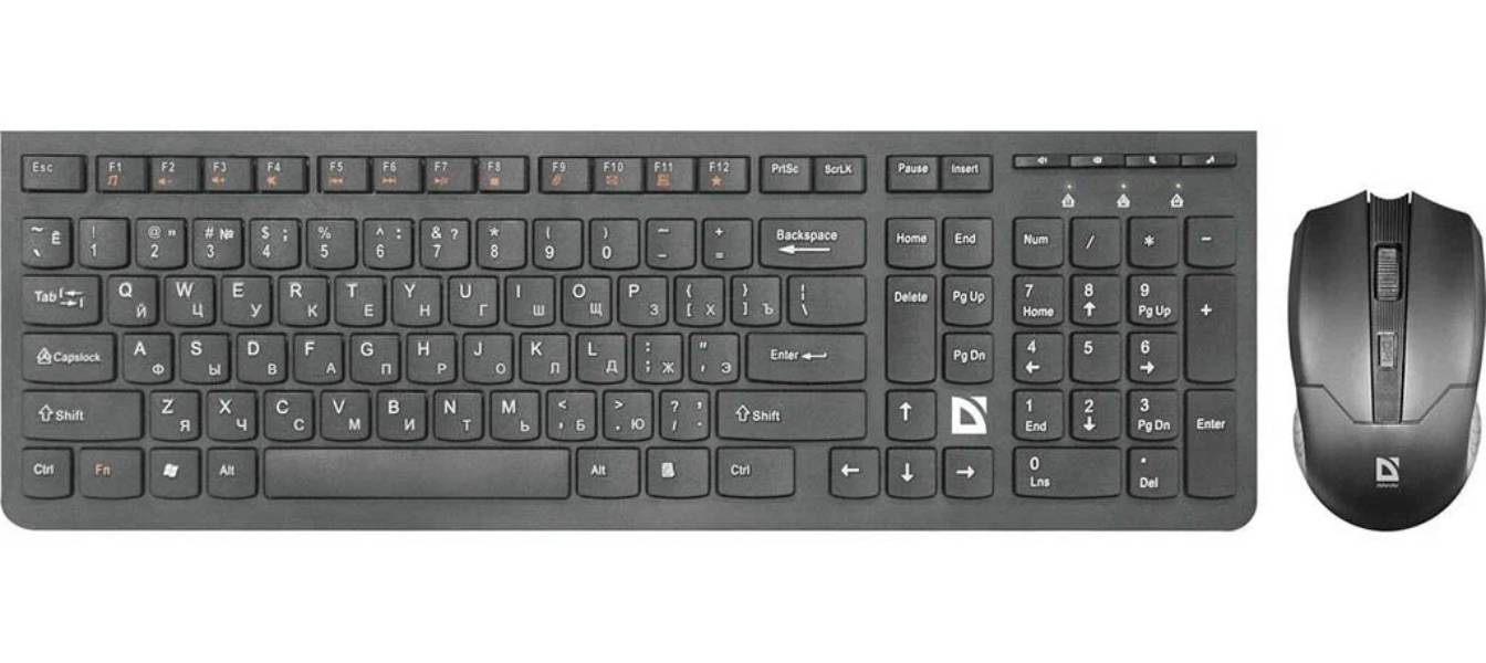Комплект клавиатура и мышь Defender Columbia C-775