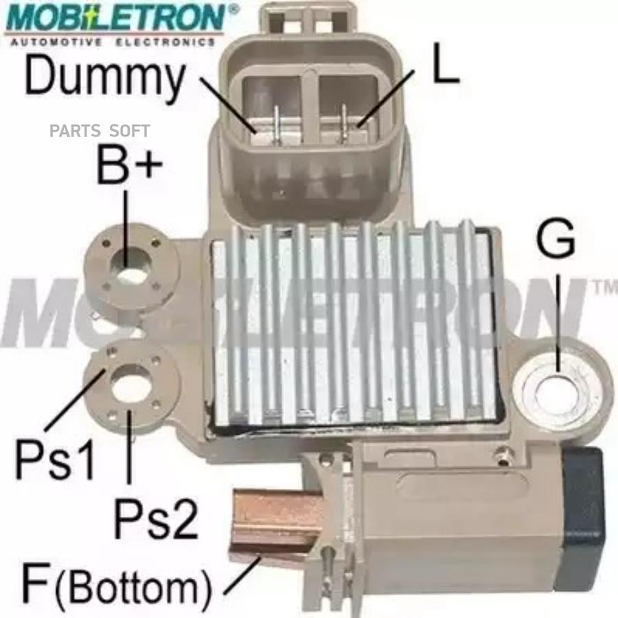 

MOBILETRON Регулятор напряжения Hyundai для генератора JFZ1929C (new) MOBILETRON vr-v024