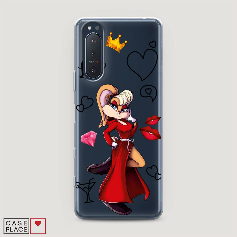 

Чехол на Sony Xperia 5 II "Rich Lola Bunny", Красный;бежевый;оранжевый, 54750-6