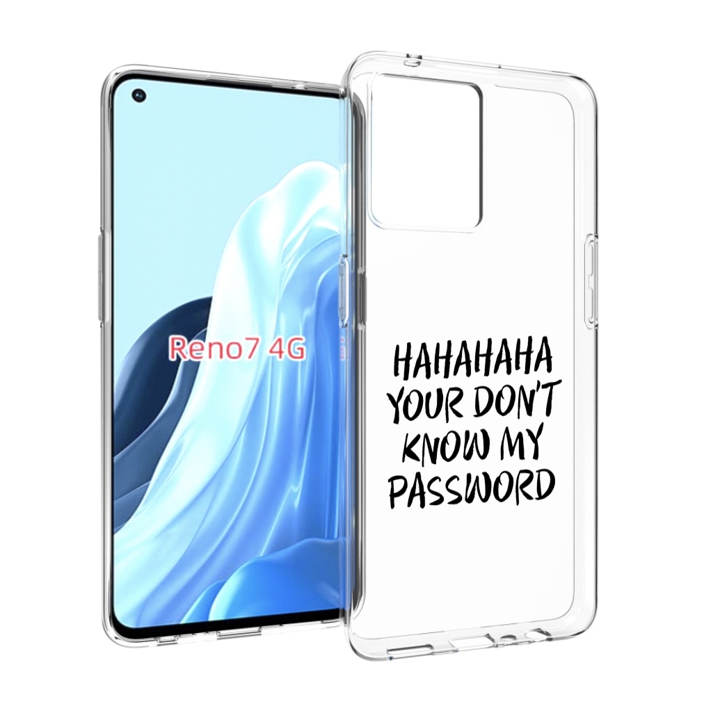 

Чехол MyPads Мой-пароль для OPPO RENO 7 4G, Прозрачный, Tocco