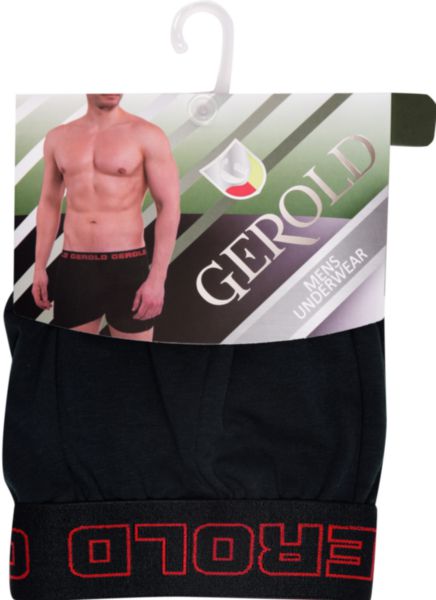 

Трусы мужские Gerold черные XL