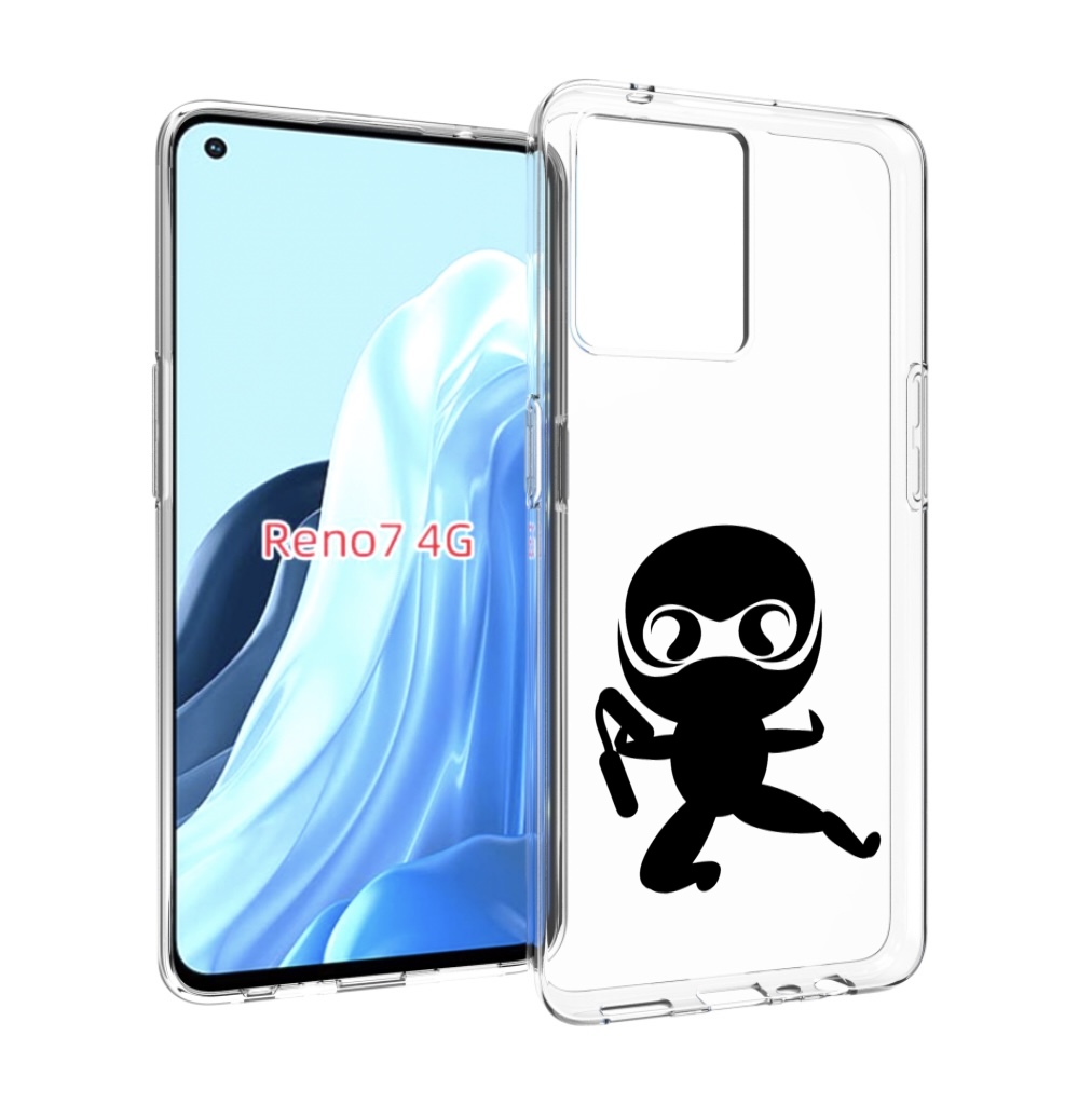 

Чехол MyPads Ниндзя для OPPO RENO 7 4G, Прозрачный, Tocco