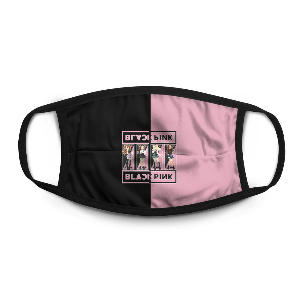 

Многоразовая маска унисекс Burnettie Blackpink, Разноцветный, Blackpink