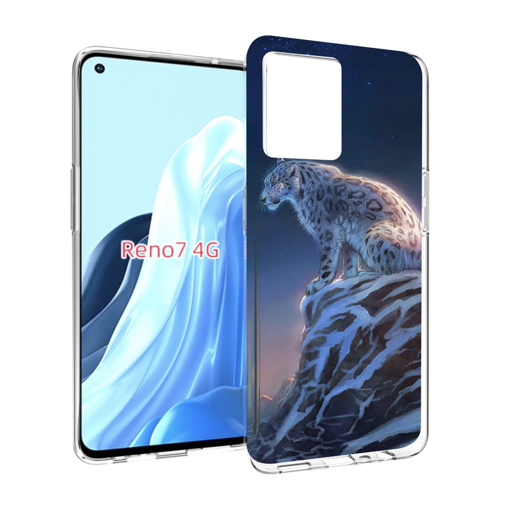

Чехол MyPads Одинокий-Барс для OPPO RENO 7 4G, Прозрачный, Tocco