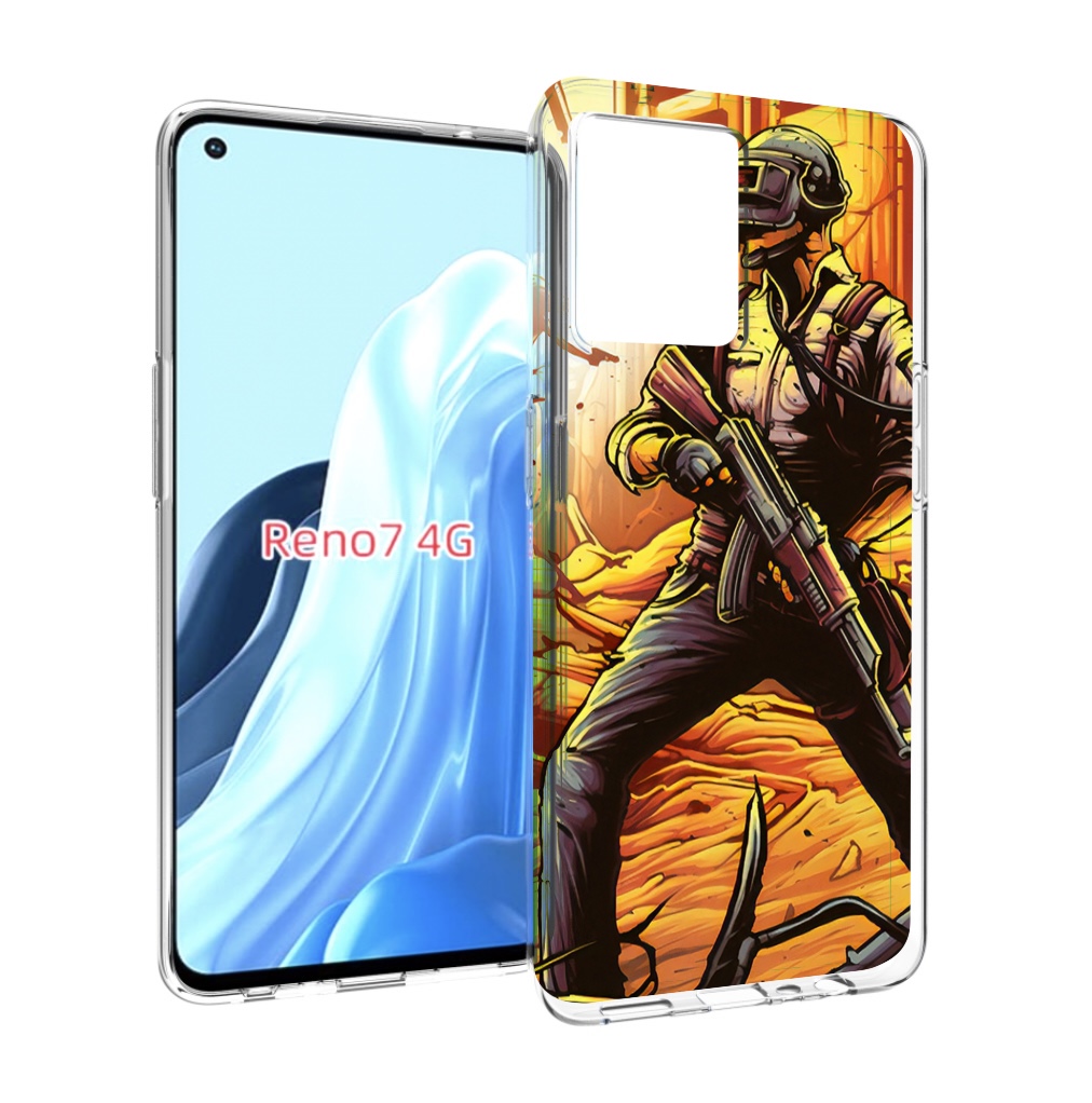 

Чехол MyPads Пабг для OPPO RENO 7 4G, Прозрачный, Tocco