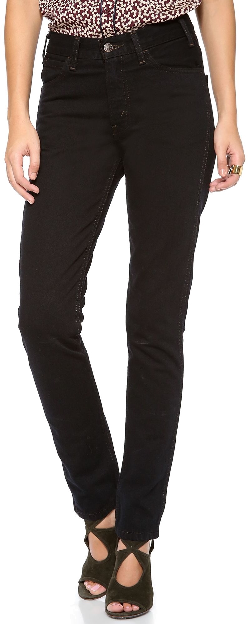 

Джинсы женские Levi's 30606I черные 24/32, Черный, 30606I