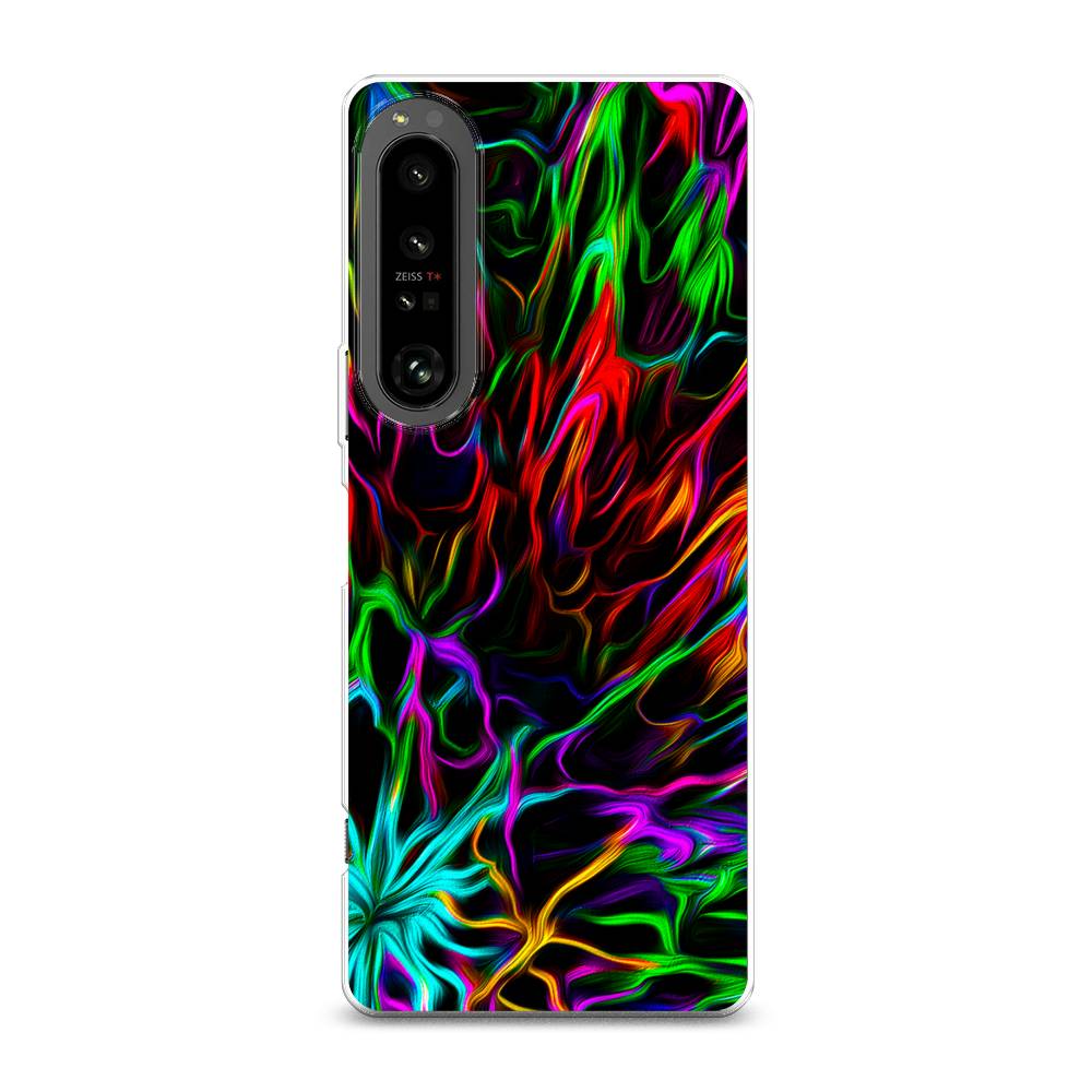 

Чехол на Sony Xperia 1 IV "Разноцветные разводы", Голубой;зеленый;оранжевый, 55150-3