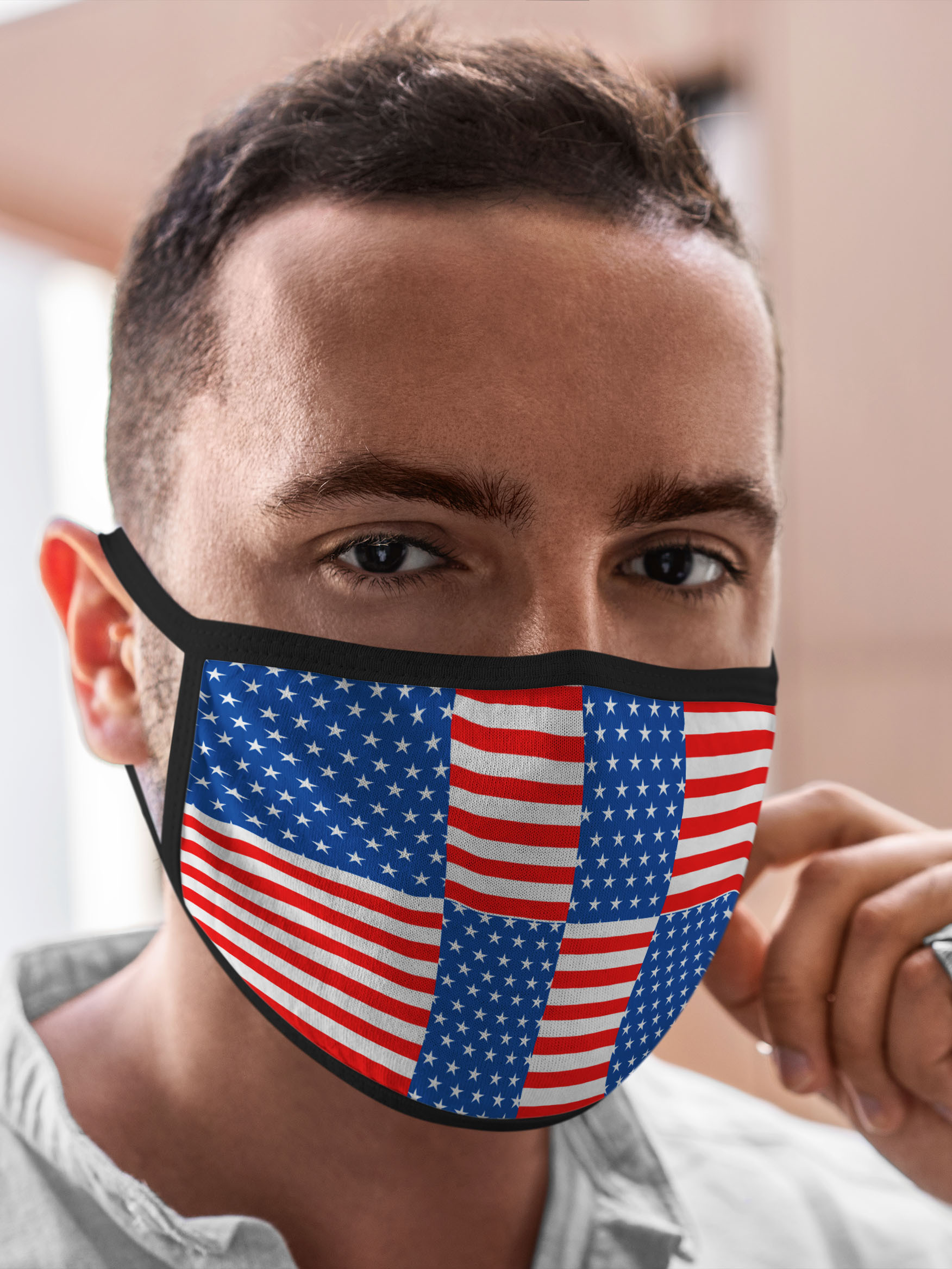 

Многоразовая маска унисекс Burnettie Сша, Разноцветный, Сша