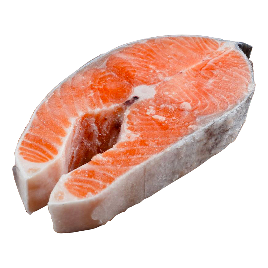 

Форель Кинг Фрост свежемороженая потрошеная кусок с кожей тушки 330 г