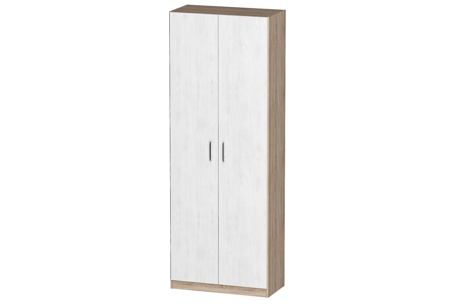 

Шкаф FURNISTYLE Лайф 80х40х215 Дуб сонома/Северное дерево, Бежевый, Лайф