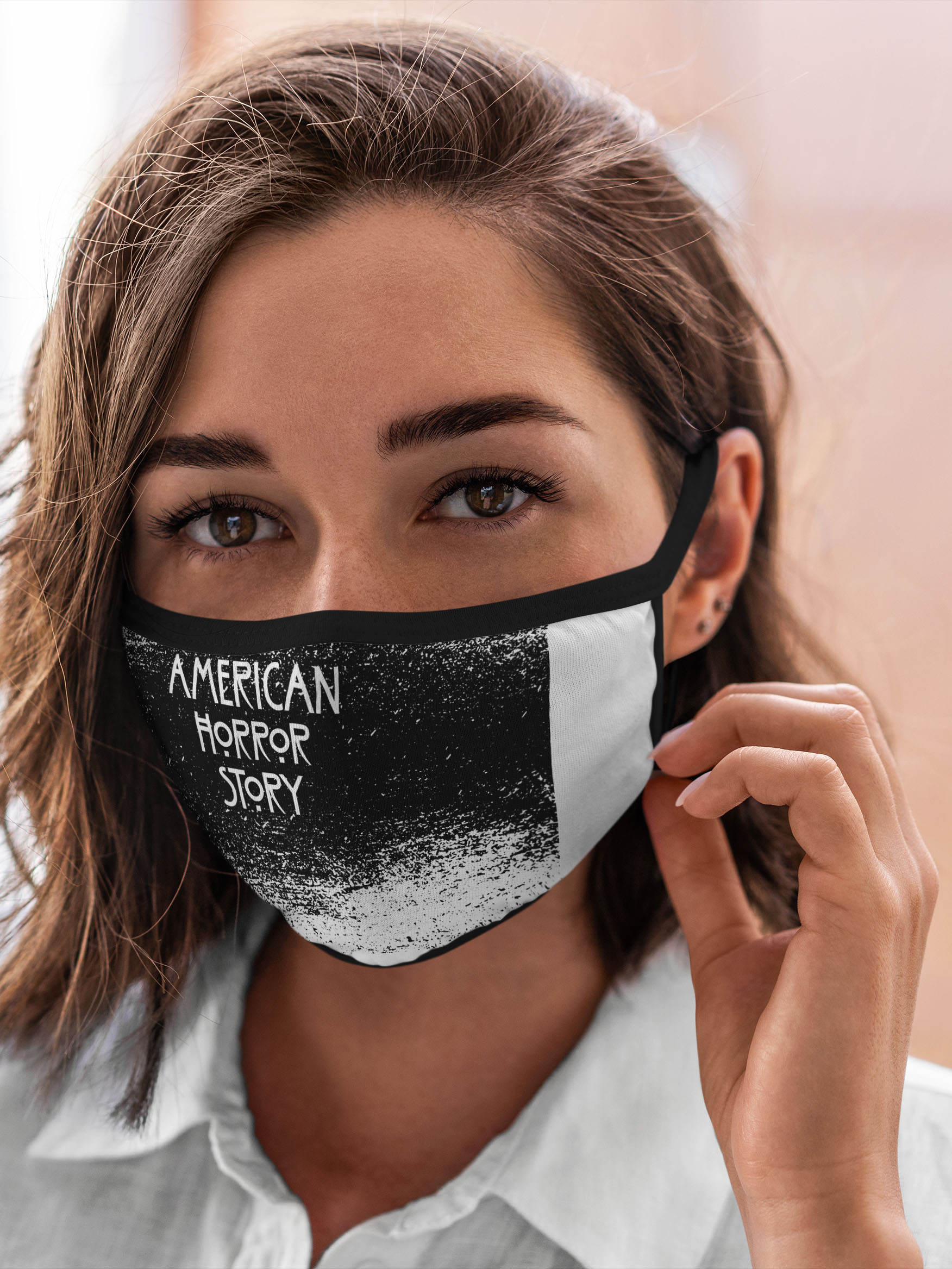

Многоразовая маска унисекс Burnettie American Horror Story Story., Разноцветный, American Horror Story Story.