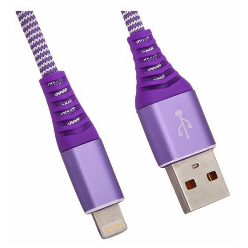 Кабель Liberty Project для Apple 8 pin Носки Purple