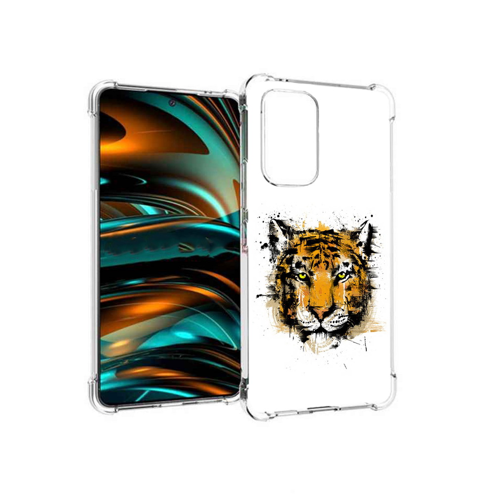 

Чехол MyPads Tocco для Samsung Galaxy A53 5G тигруля (PT226911.521.643), Прозрачный, Tocco