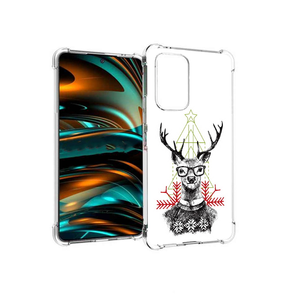 

Чехол MyPads Tocco для Samsung Galaxy A53 5G умный олень (PT226911.521.652), Прозрачный, Tocco