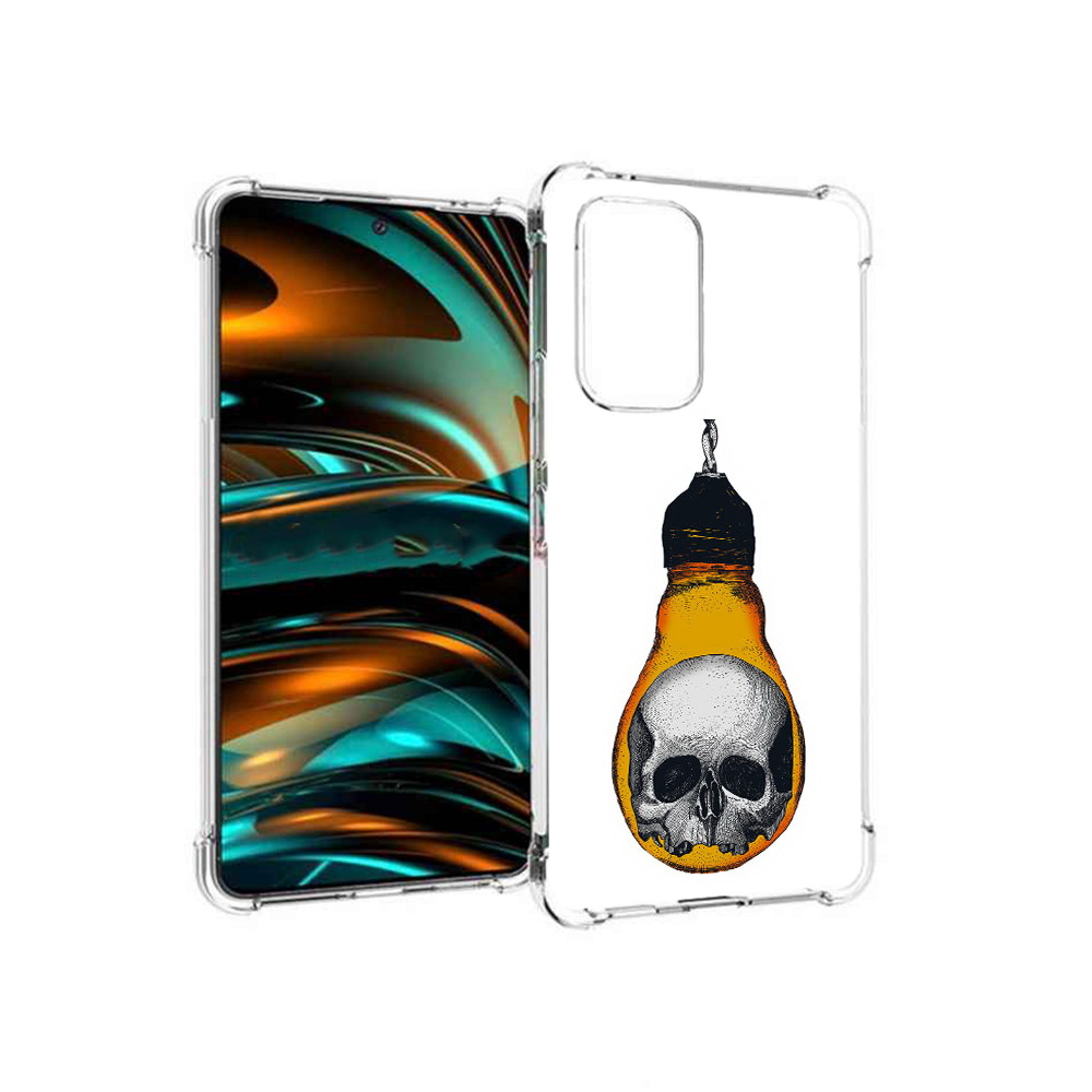 Чехол MyPads Tocco для Samsung Galaxy A53 5G череп в лампочке (PT226911.521.676)
