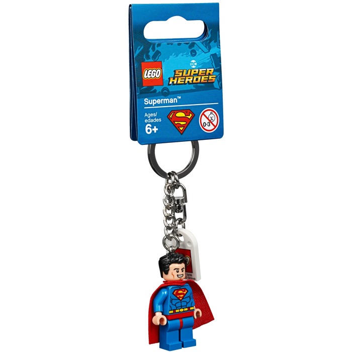 Брелок для ключей LEGO Super Heroes Супермен 853952