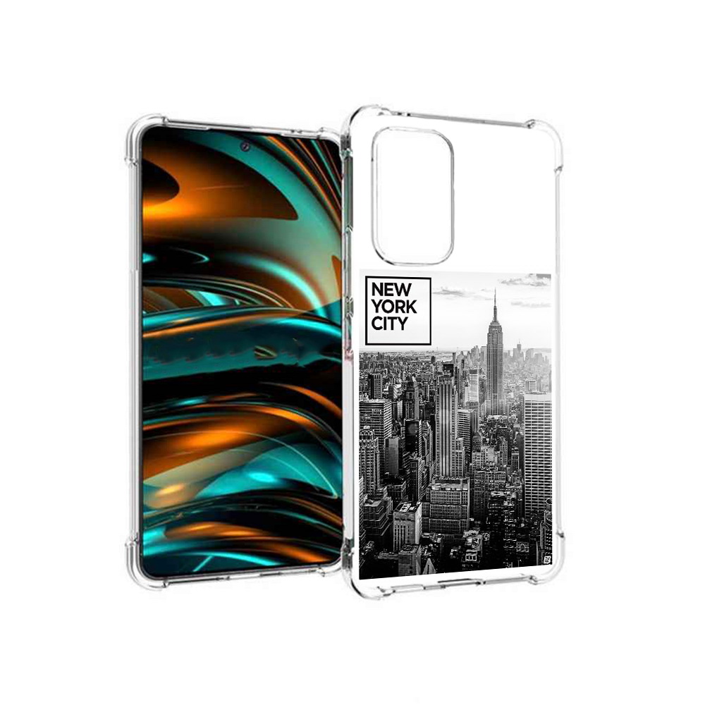 

Чехол MyPads Tocco для Samsung Galaxy A53 5G черно белый ньюерк (PT226911.521.686), Прозрачный, Tocco
