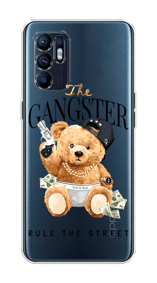 

Чехол на Oppo Reno 6 4G "The Gangster", Бежевый;серый;черный, 257850-6
