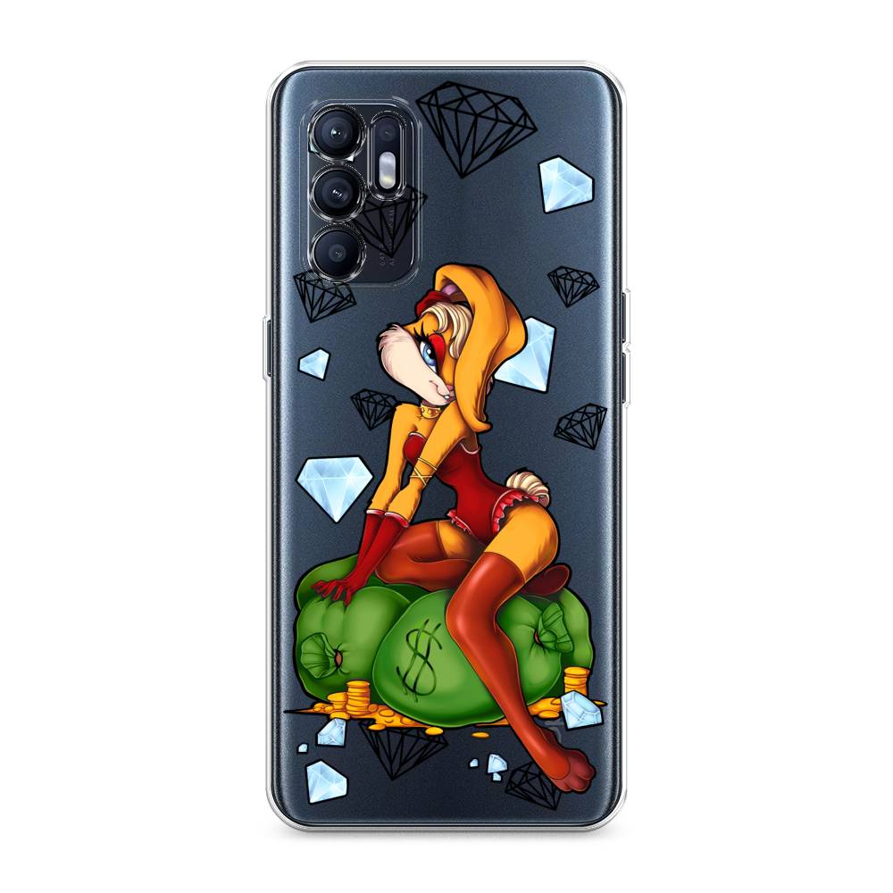 

Чехол для Oppo Reno 6 4G "Лола Банни с бриллиантами", Красный;оранжевый;зеленый, 257850-6