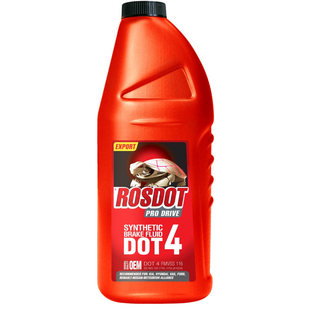 Жидкость Тормозная Rosdot Pro Drive Dot4 910 Г 430110012 ROSDOT 430110012