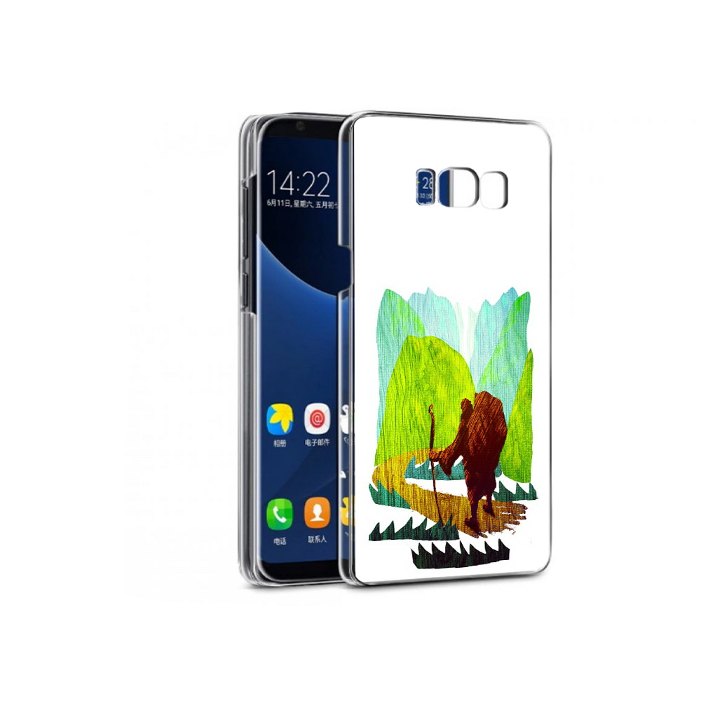 

Чехол MyPads Tocco для Samsung Galaxy S7 Лесная тропа (PT40116.513.106), Прозрачный, Tocco