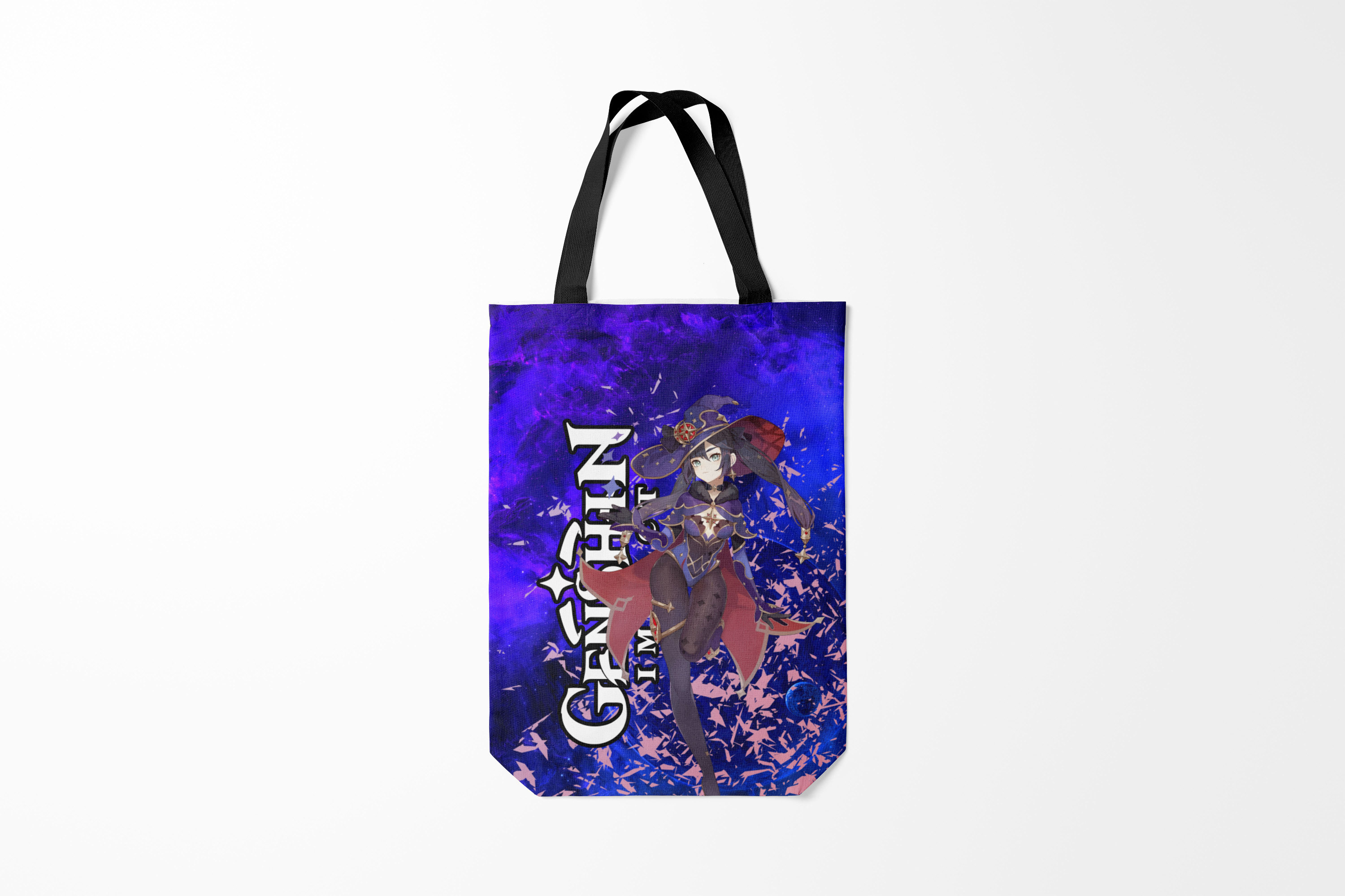 

Сумка шoппер унисекс Burnettie Genshin Impact MONA,, Genshin Impact MONA