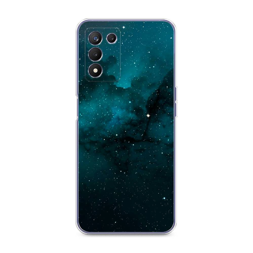 

Чехол на Realme Q3s "Синий космос", 257950-2
