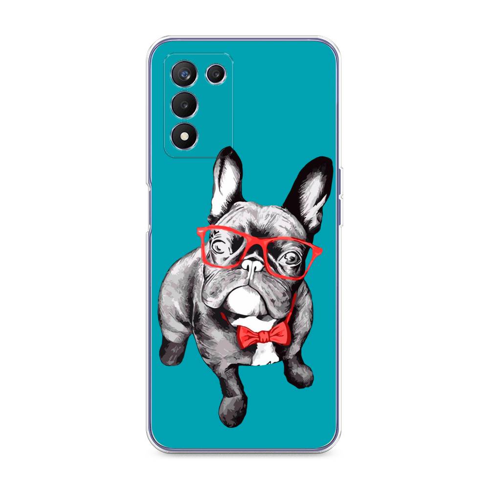 

Чехол на Realme Q3s "Французский бульдог", 257950-1
