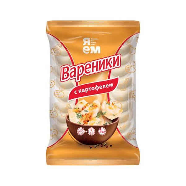 

Вареники Я ем с картофелем 1 кг