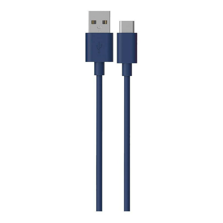 Кабель для зарядки Qilive USB A - Type C синий 1,2 м