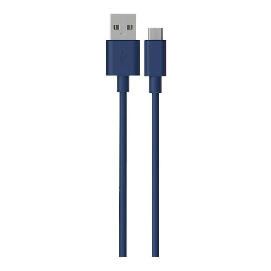 Кабель для зарядки Qilive USB Type A - micro USB синий 1,2 м