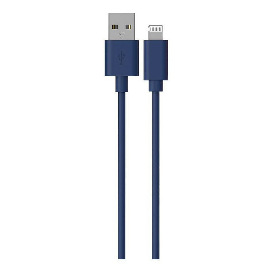 Кабель для зарядки Qilive USB Type C - 8 pin синий 1,2 м