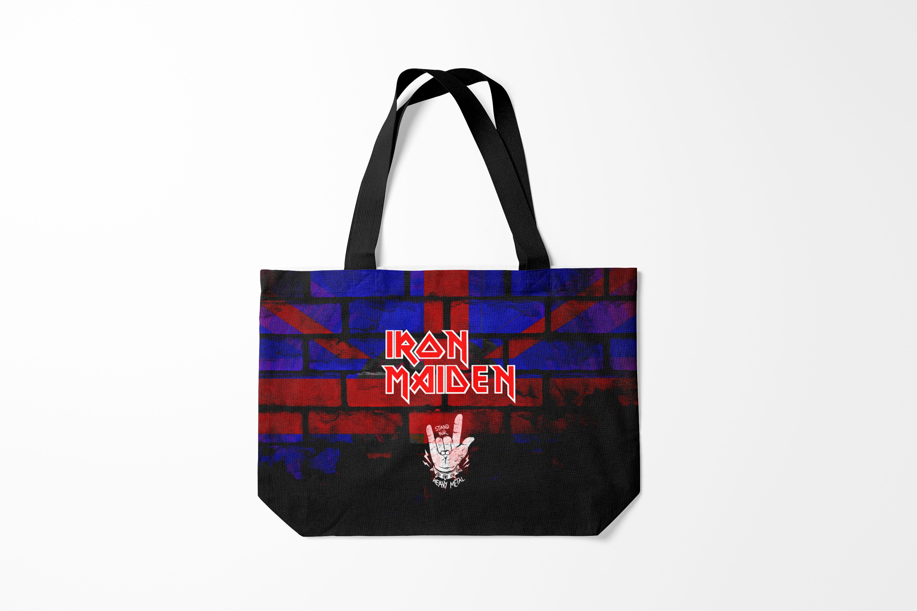 

Сумка шoппер унисекс Burnettie Iron Maiden, разноцветный, Iron Maiden