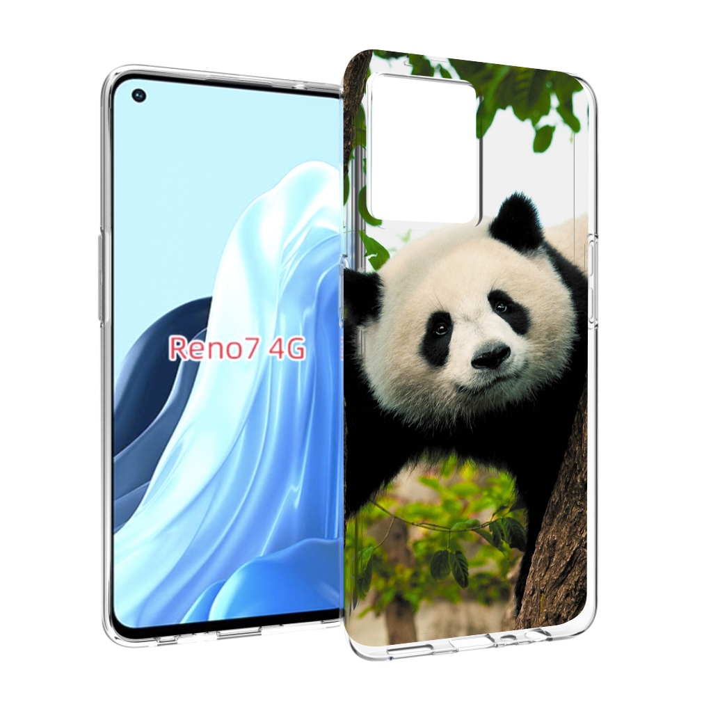 

Чехол MyPads Панда-на-дереве для OPPO RENO 7 4G, Прозрачный, Tocco