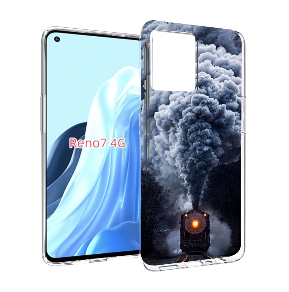 

Чехол MyPads Паровоз для OPPO RENO 7 4G, Прозрачный, Tocco