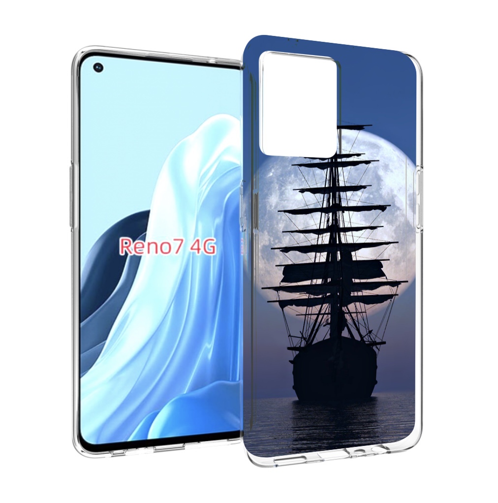 

Чехол MyPads Парус-в-море для OPPO RENO 7 4G, Прозрачный, Tocco