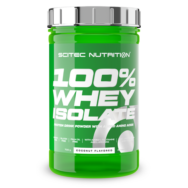 фото Протеин scitec nutrition 100% whey isolate 700 г, кокос