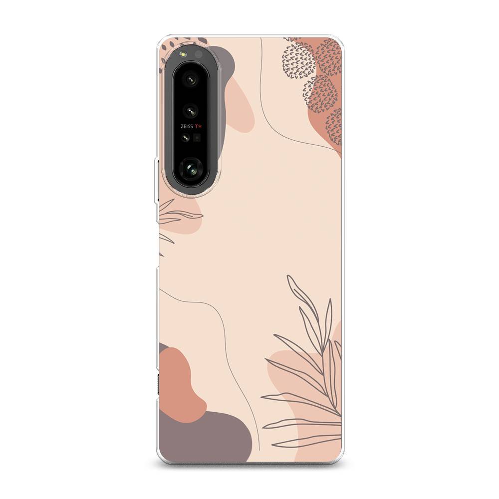 

Чехол на Sony Xperia 1 IV "Нюдовые тона", Коричневый;серый, 55150-4