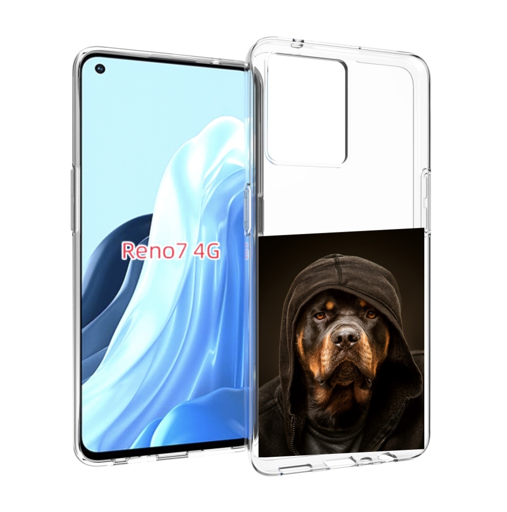 

Чехол MyPads Пес-барбос для OPPO RENO 7 4G, Прозрачный, Tocco