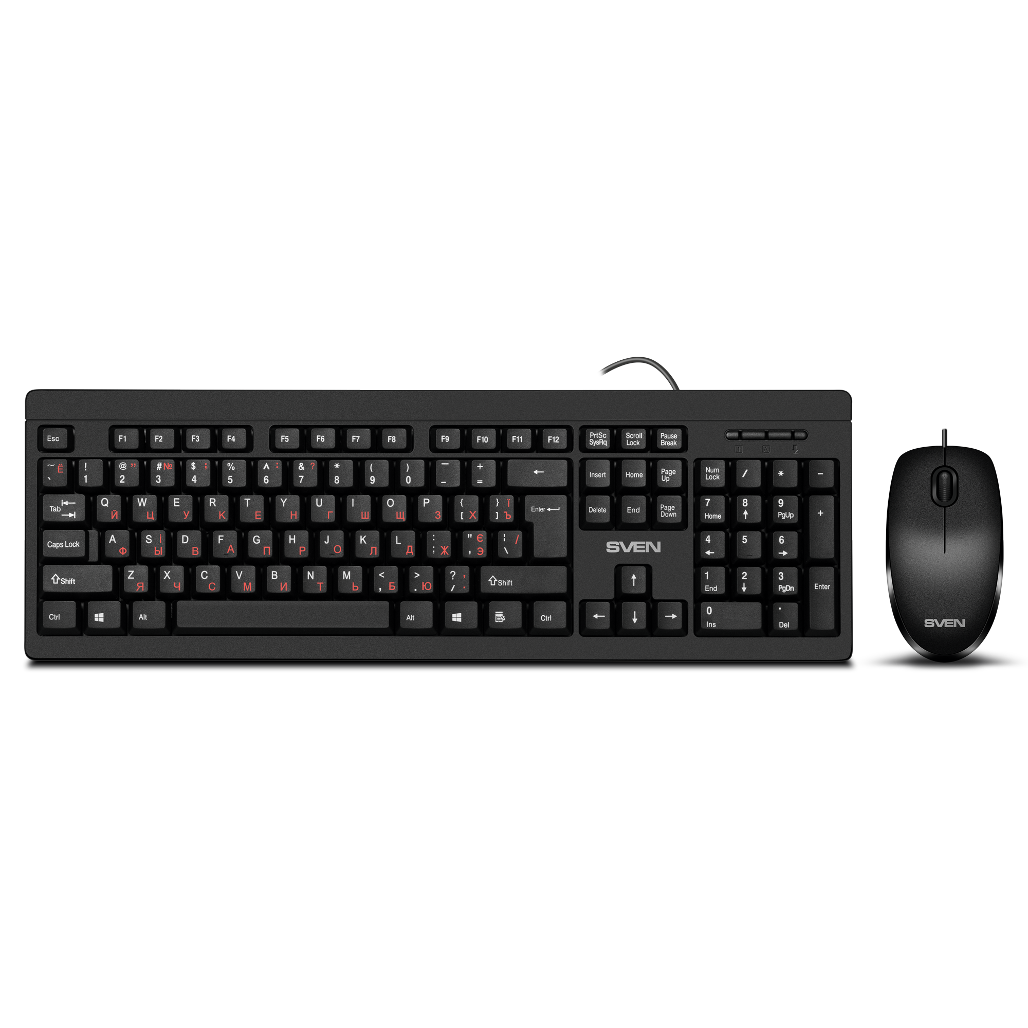 Комплект клавиатура и мышь Sven KB-S320C (SV-020613)