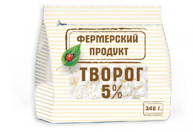 

Творог Фермерский продукт 5% 340 г